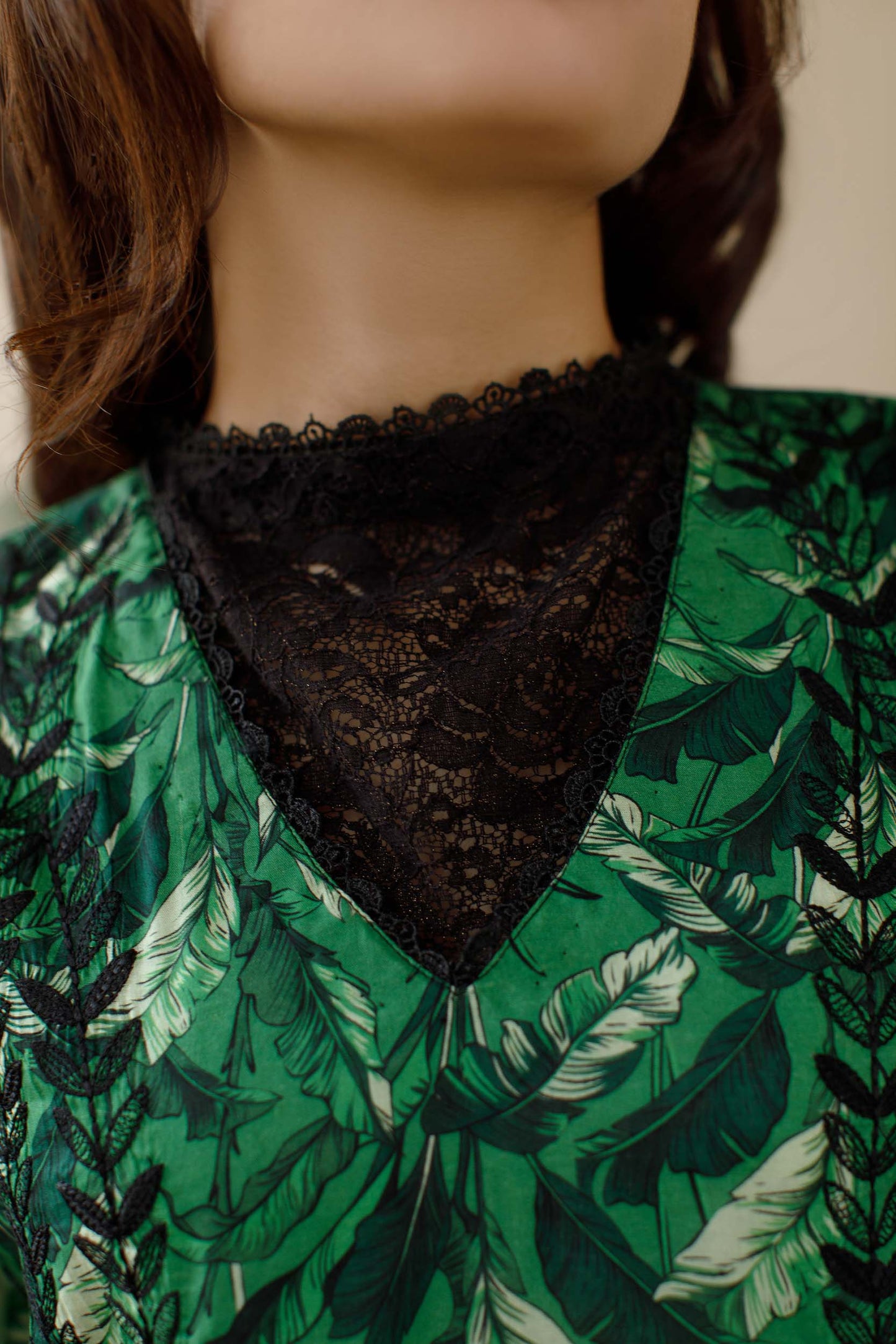 Garden glam- Embroidered