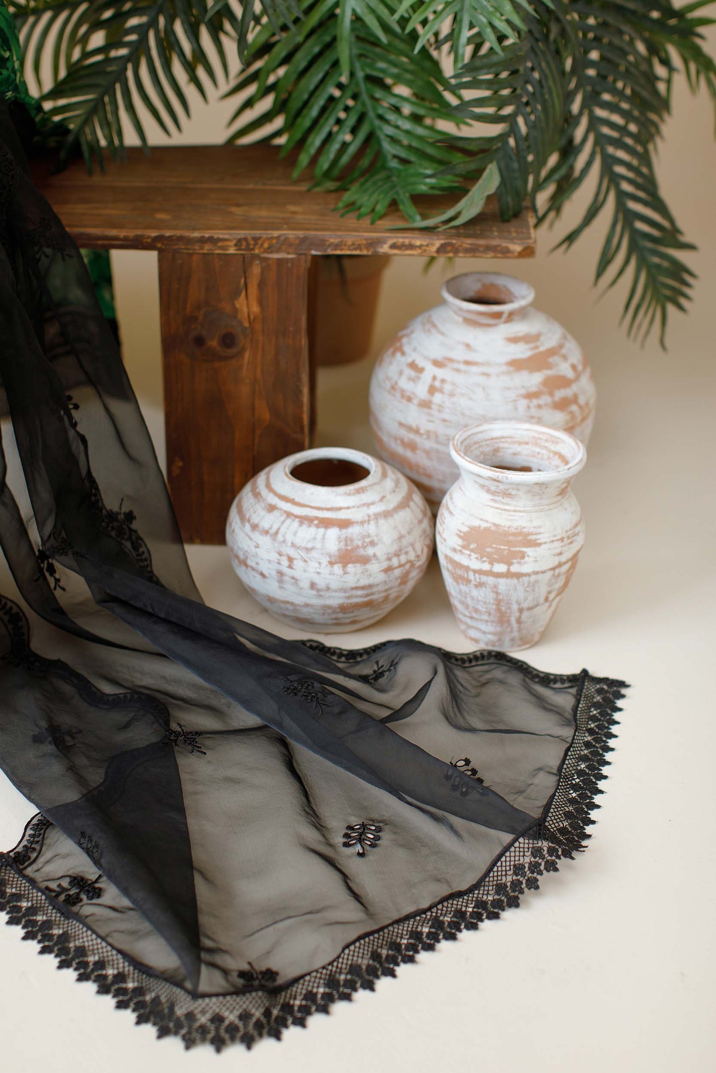 Garden glam- Embroidered