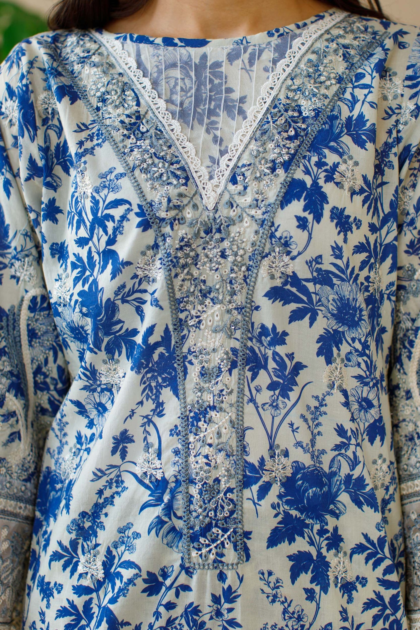 Wildflower- Embroidered