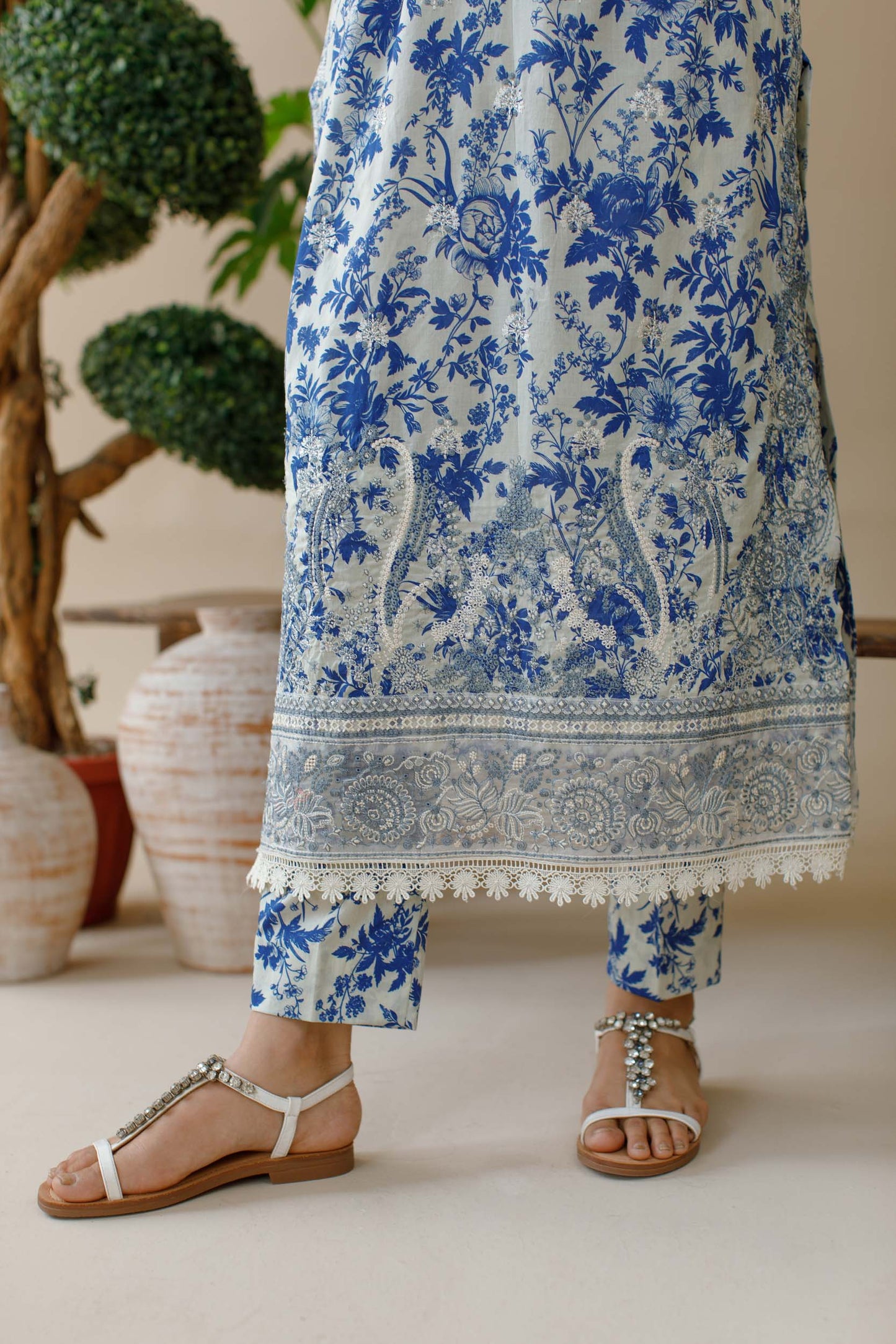 Wildflower- Embroidered