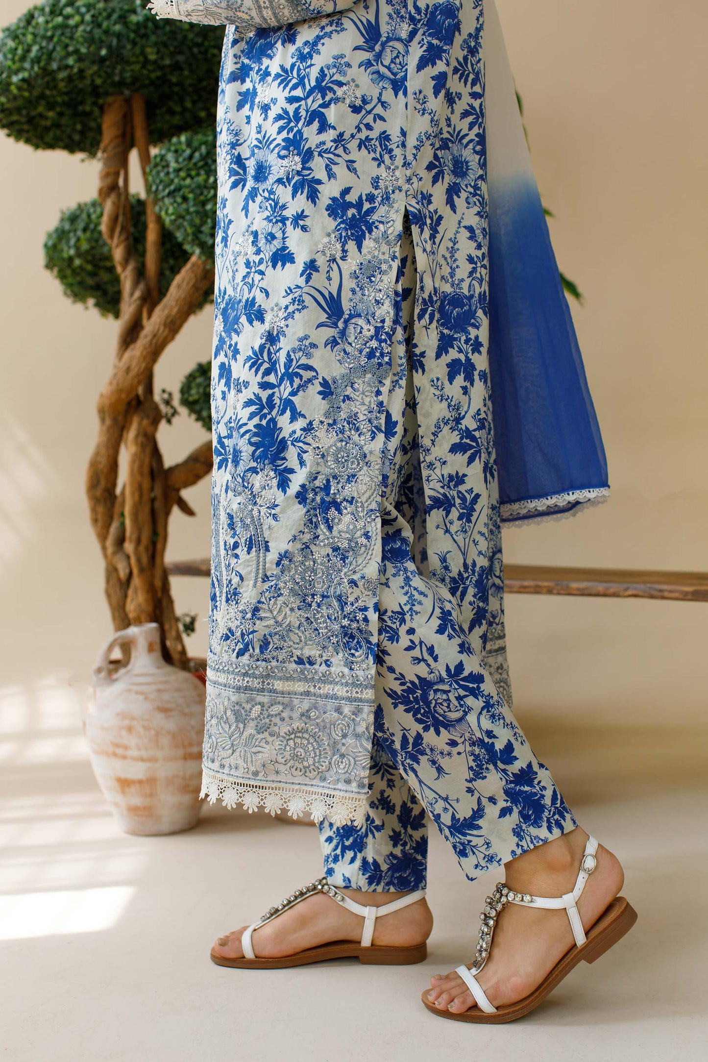 Wildflower- Embroidered