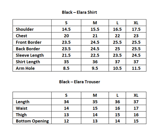 Black- Elara