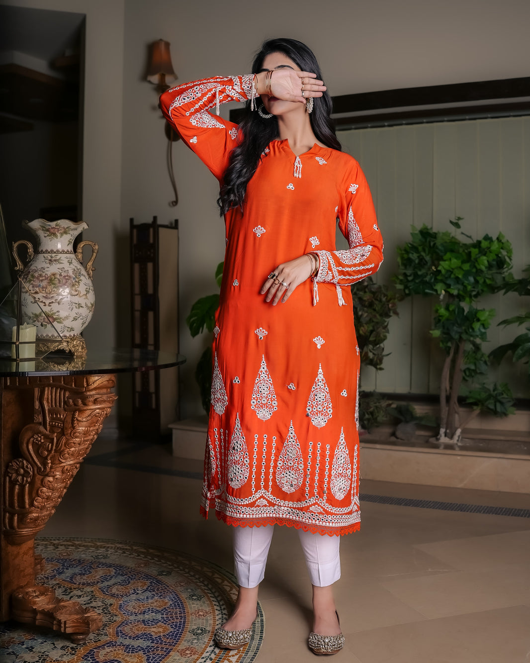 Ombrella Women Pret Embroidered 2 Piece Lotus - Winter Collection