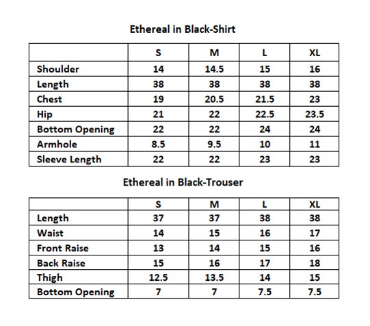 Ethereal in Black