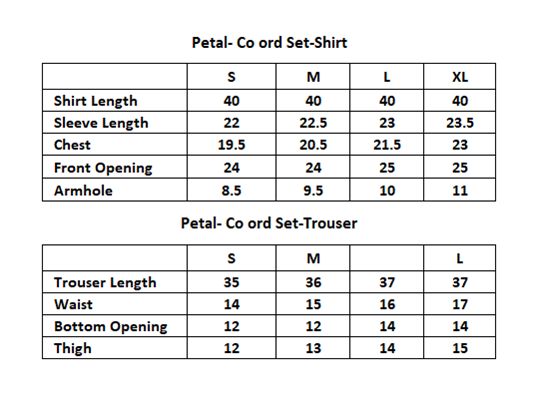 Petal- Co ord Set