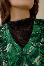 Garden glam- Embroidered