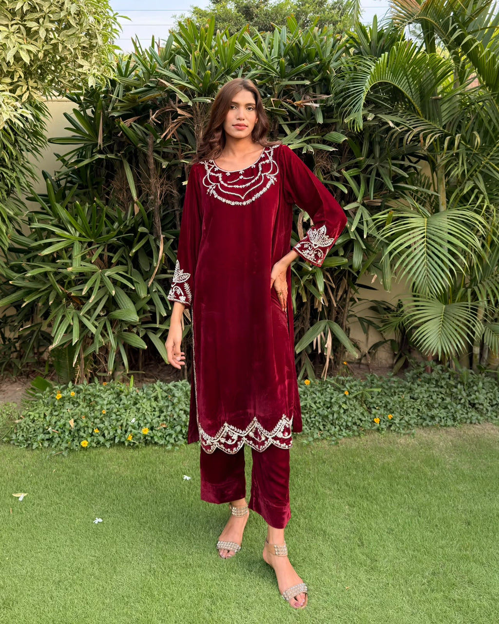 Maroon Velvet