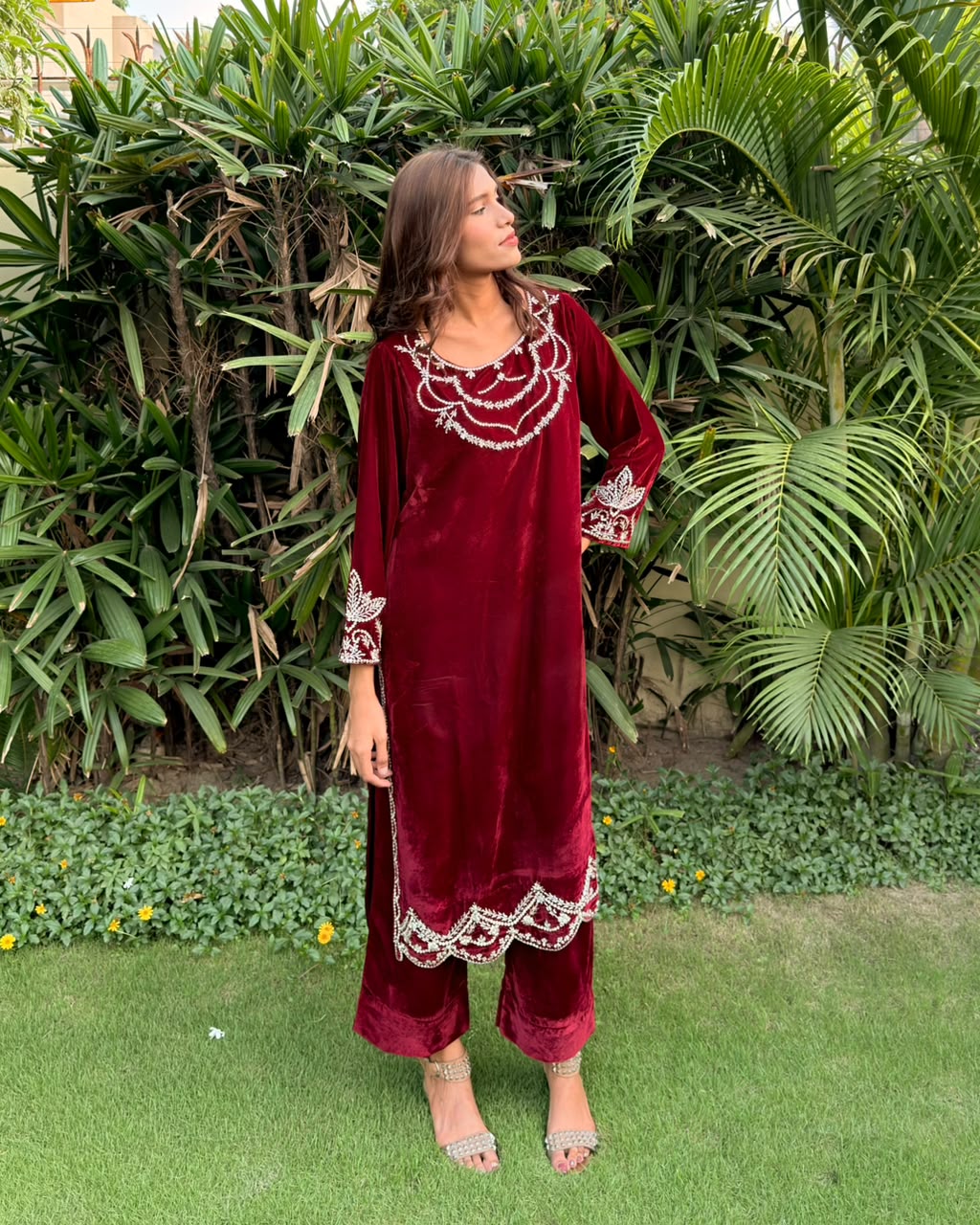 Maroon Velvet