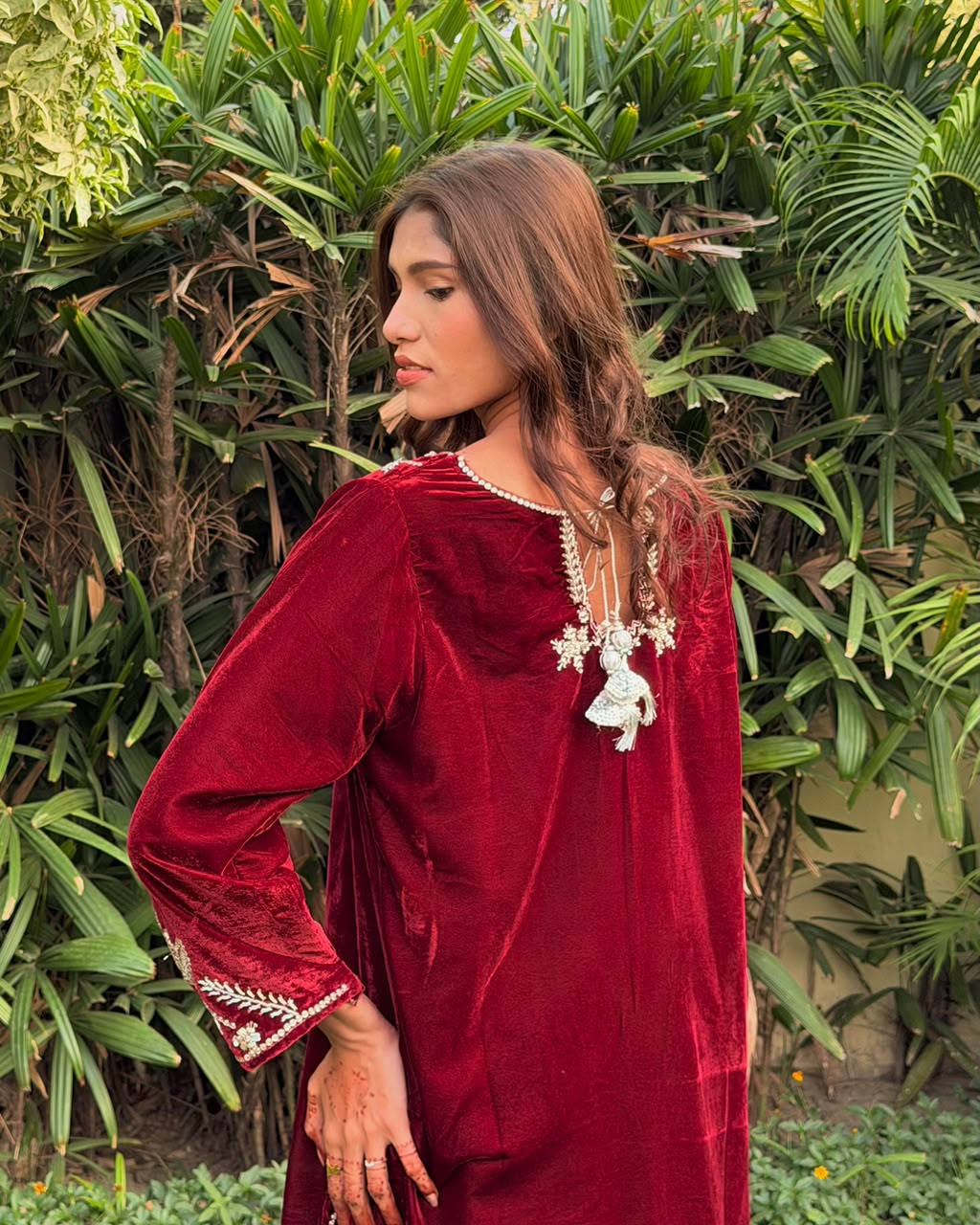 Maroon Velvet
