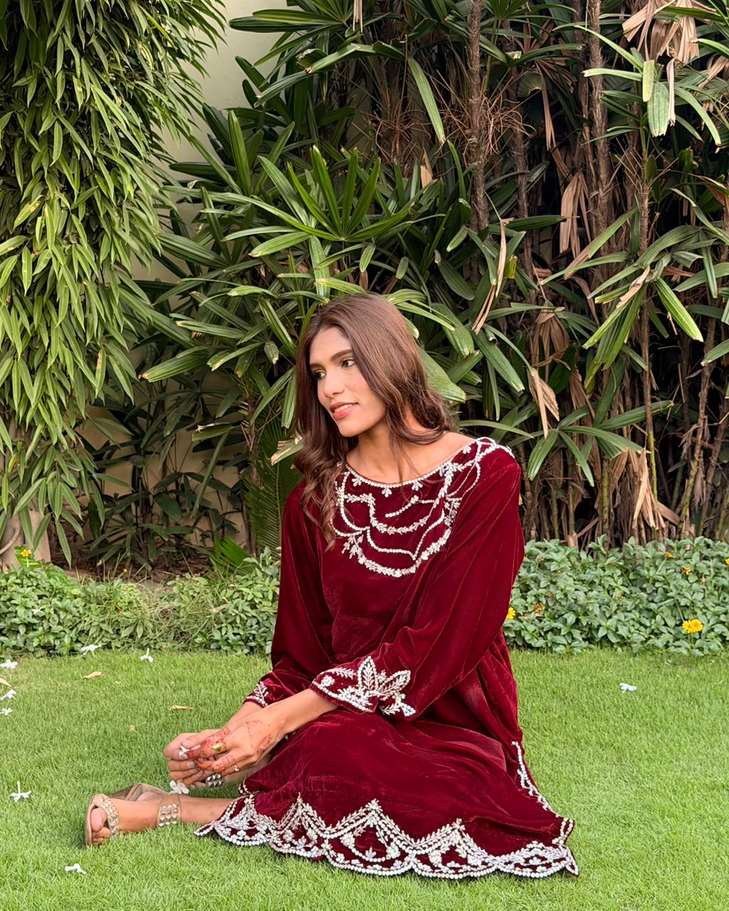 Maroon Velvet