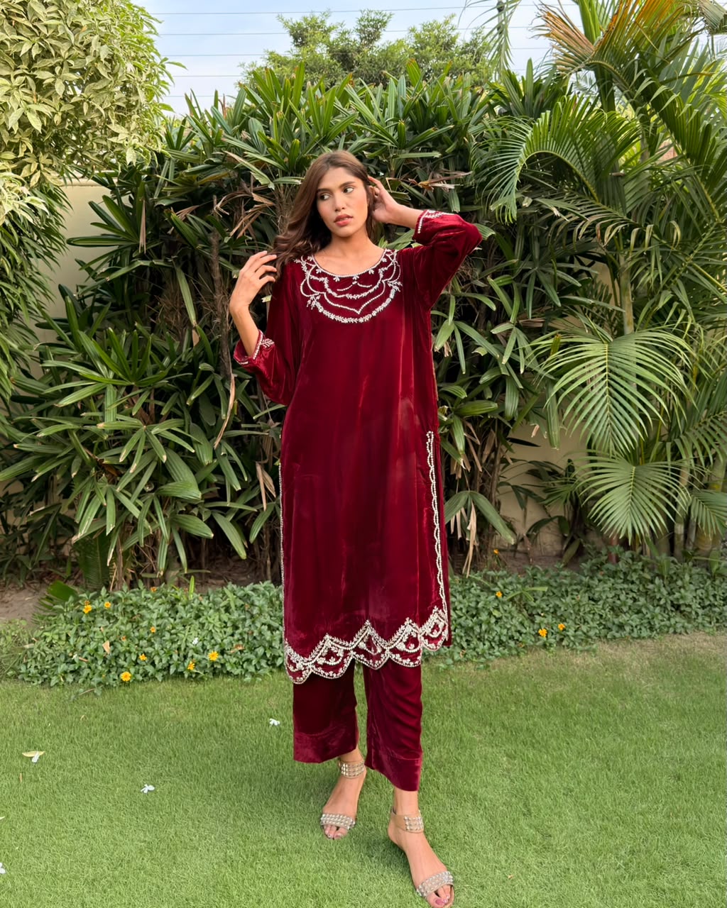 Maroon Velvet