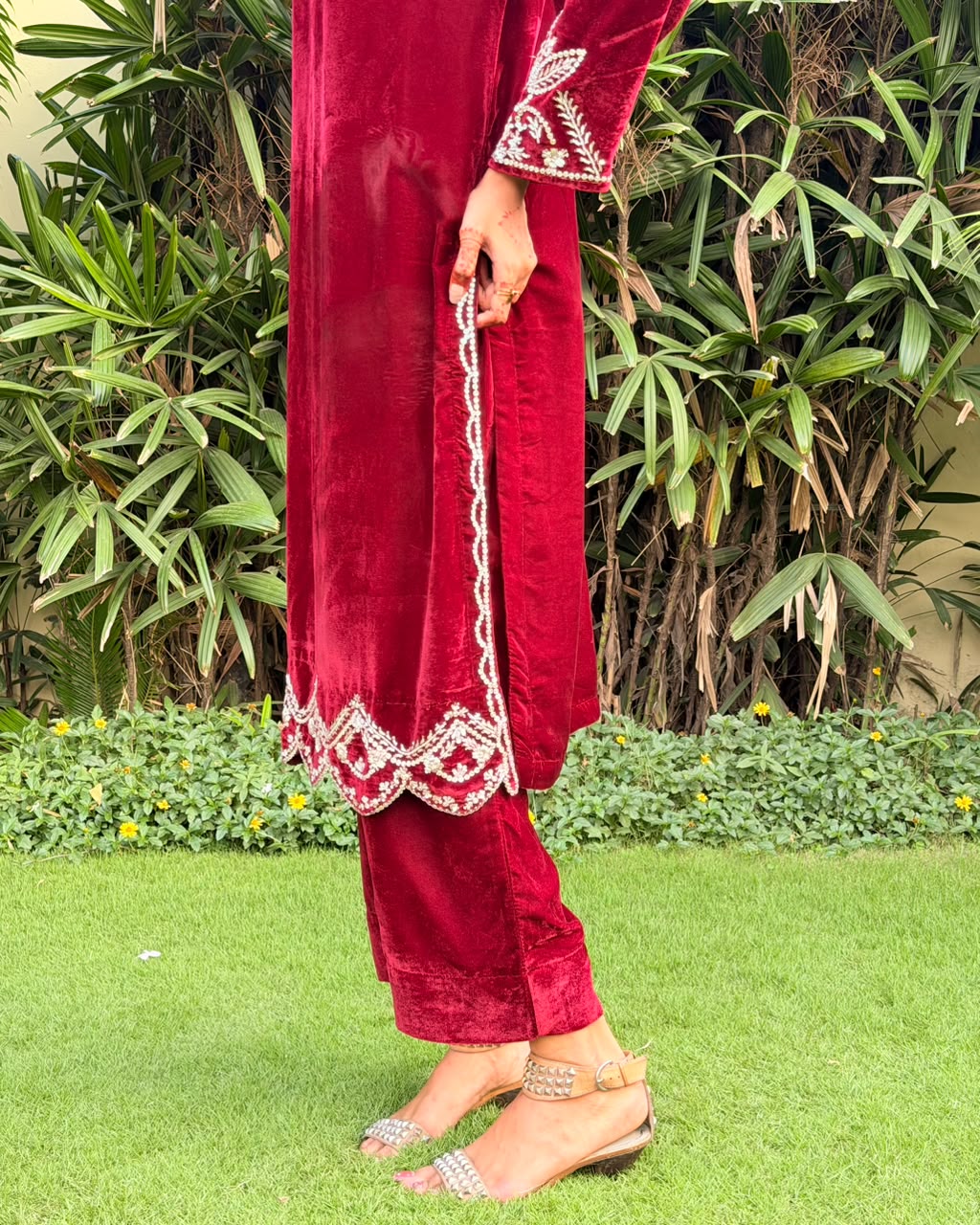 Maroon Velvet